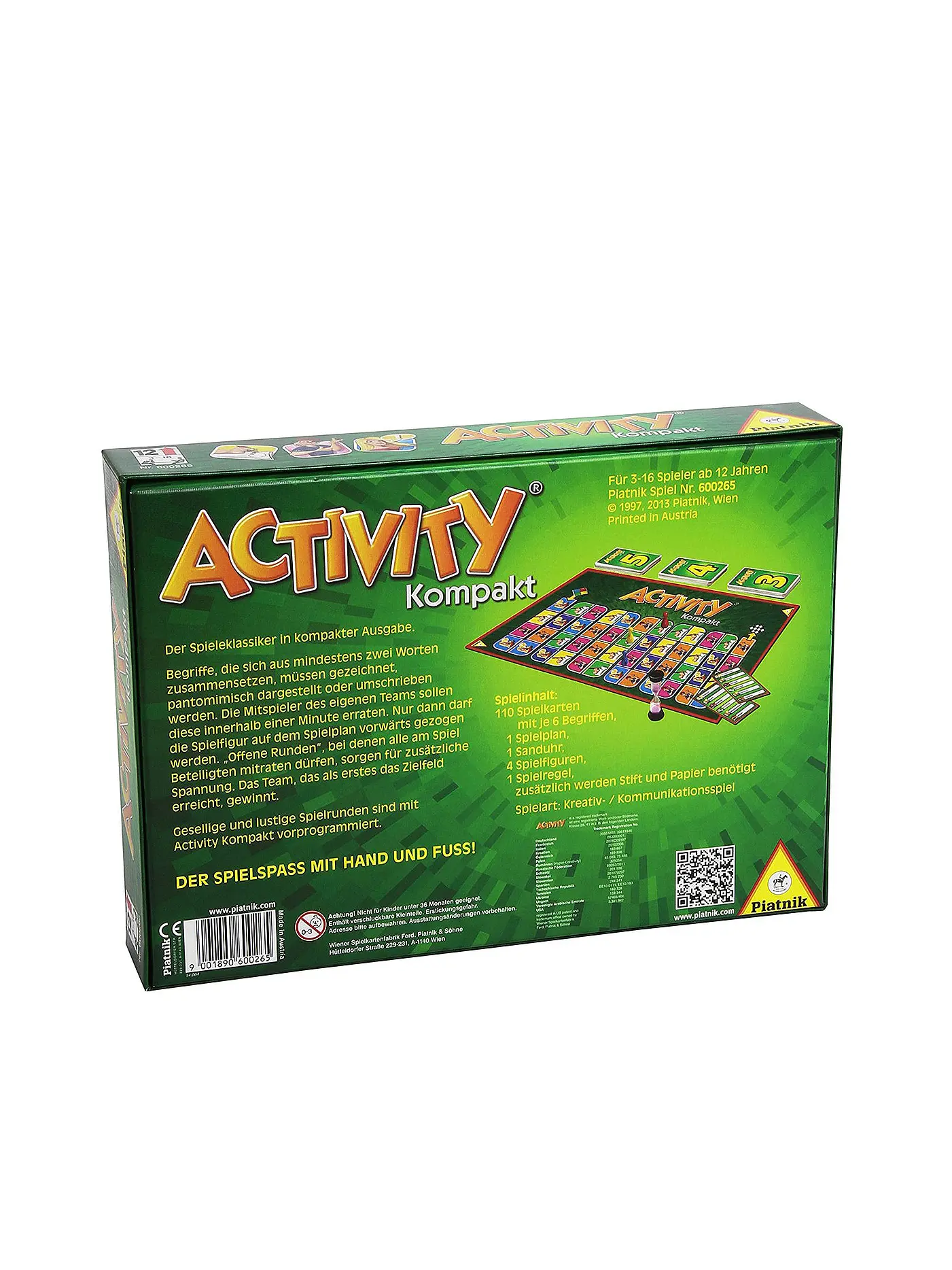 PIATNIK | Brettspiel - Activity Kompakt | 